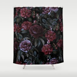 Roses Moon Garden Shower Curtain