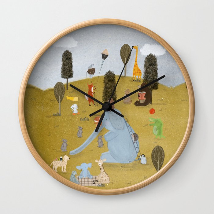 little summer days Wall Clock