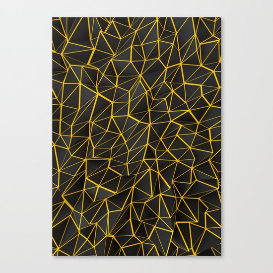 Yellow Wire Canvas Print