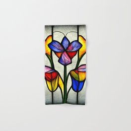 Stained Glass Hand & Bath Towel