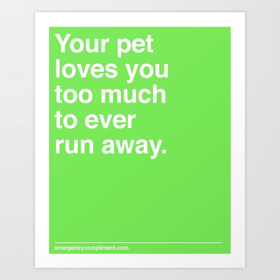Your Pet Art Print