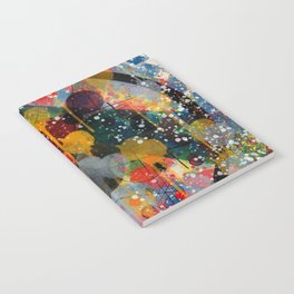 Kandinsky Action Painting Street Art Colorful Notebook