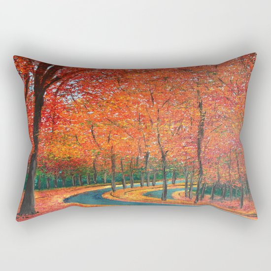 Beautiful colors of Autumn Rectangular Pillow