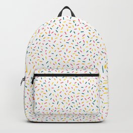 Colorful Party Sprinkles Backpack