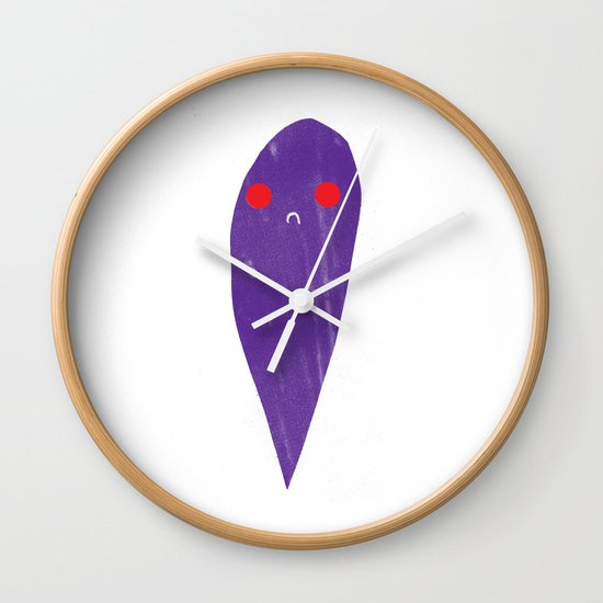 ghost Wall Clock