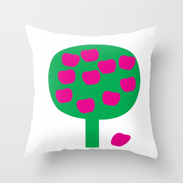 never far from the tree Throw Pillow