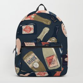 French Champagne Collection – Teal Backpack