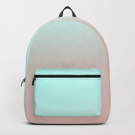 Rock n Roll Pastels / Mint and Pink Backpack