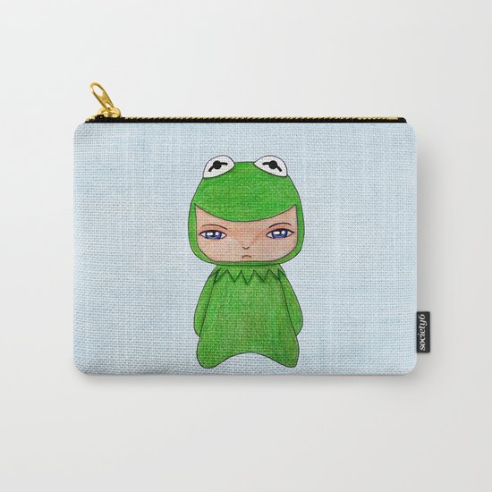 A Boy - Kermit the frog Carry-All Pouch