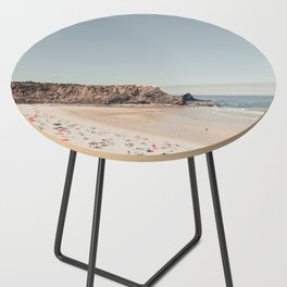 Beach Summer Love II - Aerial Beach photography by Ingrid Beddoes Side Table