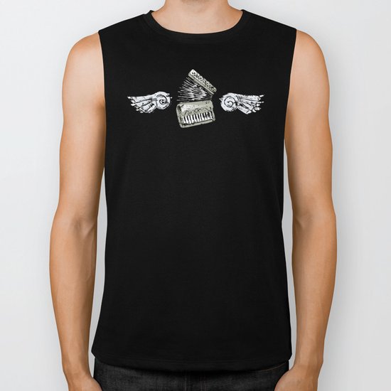When Accordions Fly Biker Tank