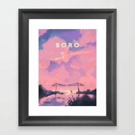 Boro Framed Art Print