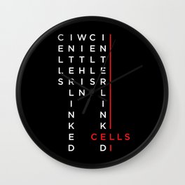 Cells / Interlinked Wall Clock