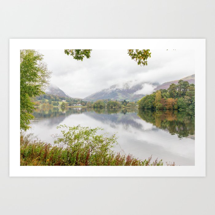 Slagter Engager berømmelse Grasmere in the English Lake District Art Print by Keith Bowden | Society6