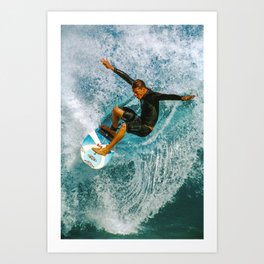 Andy Irons, Off the Wall Art Print