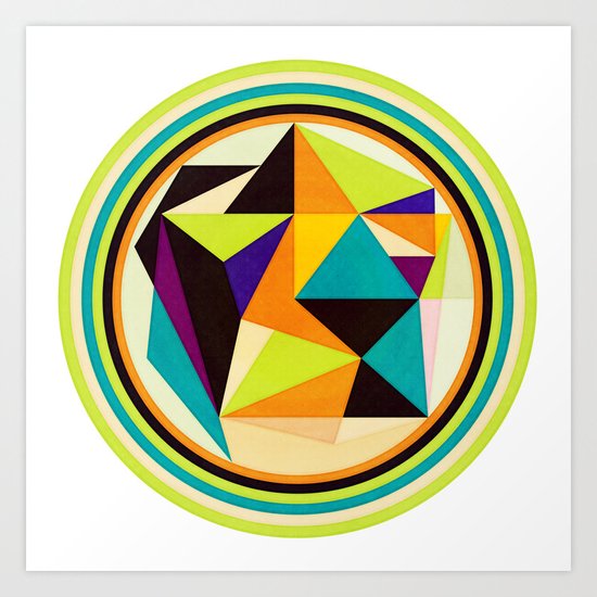 Angle Management Art Print