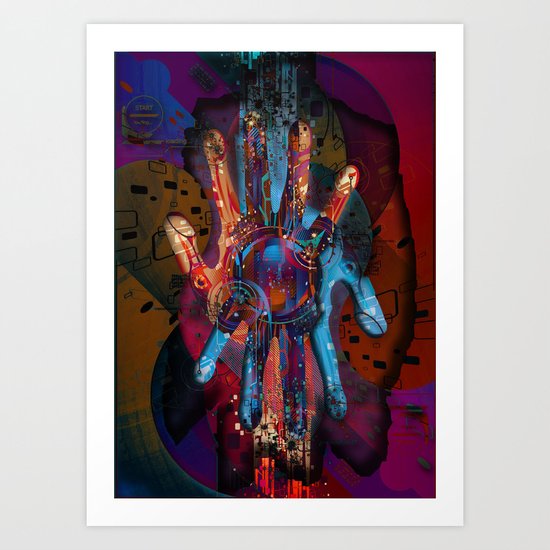 IntelliHand Art Print
