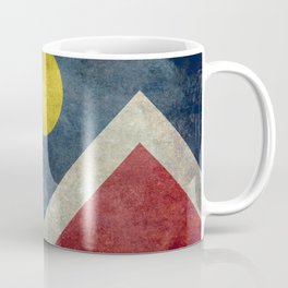Denver (Colorado) city flag - Vintage version Coffee Mug