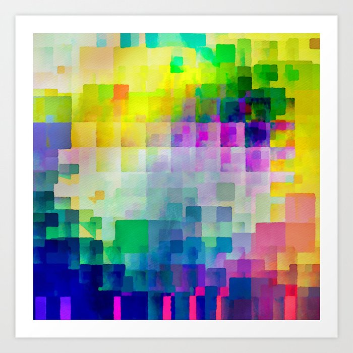 Exploded Spectrum Art Print