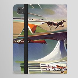 A day at the races iPad Folio Case