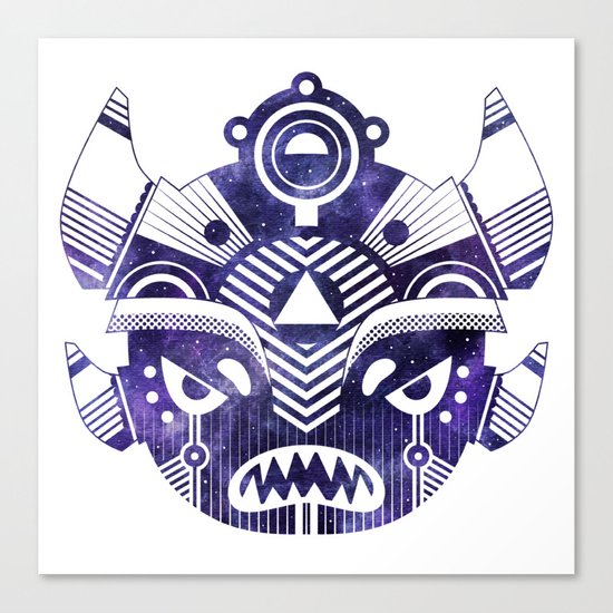 Space Demon Canvas Print