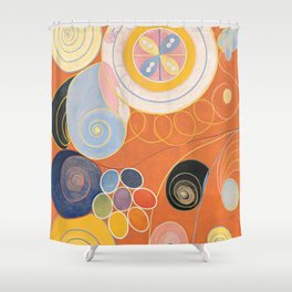 Hilma af Klint ,The Ten Largest, No. 4, Youth Shower Curtain