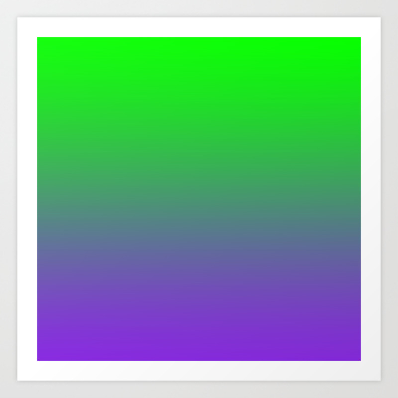Ufo Green Proton Purple Ombre Gradient Neon Ultra Violet Green