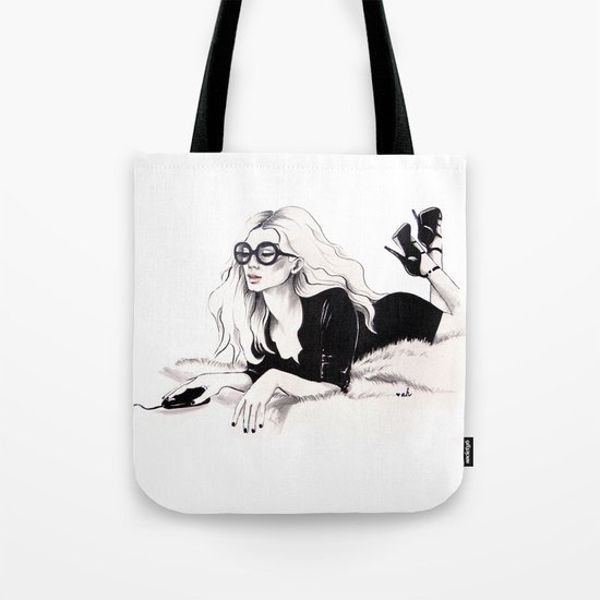 She Works Hard For The Money Tote Bag