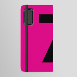 Number 7 (Black & Magenta) Android Wallet Case