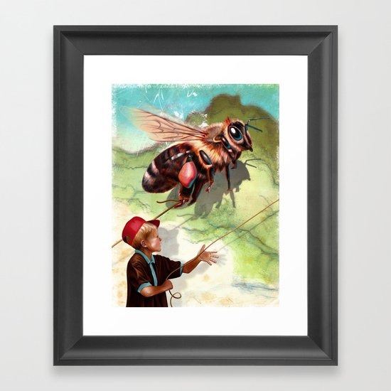BumbleFreeze Framed Art Print