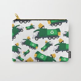 Garbage Truck Toys Truck Pattern Carry-All Pouch | Greentruck, Earthday, Bigtrucks, Garbagetruck, Trucks, Recyclingtruck, Wasterecycling, Recyclingtrucks, Recycling, Trashtruck 
