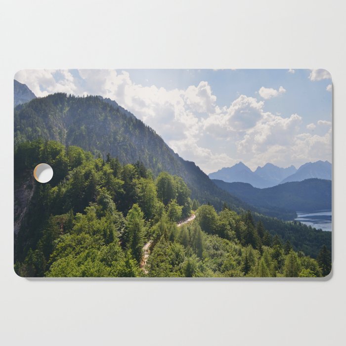 Bavarian Alps German Landscape Cutting Board