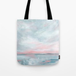 Waves of Change - Stormy Sea Seascape Tote Bag