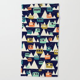 Alpine Wonderland Beach Towel