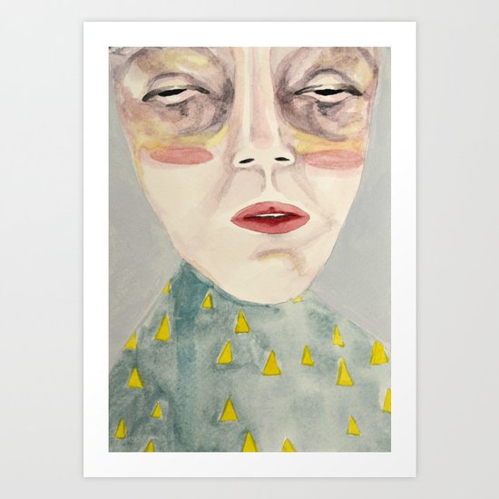 Carrot Flowers Art Print