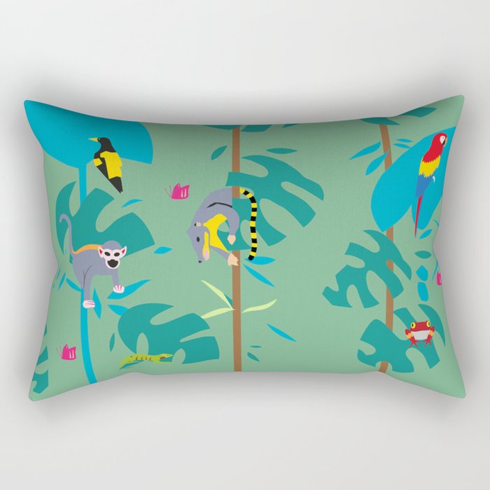 Rainforest Rectangular Pillow