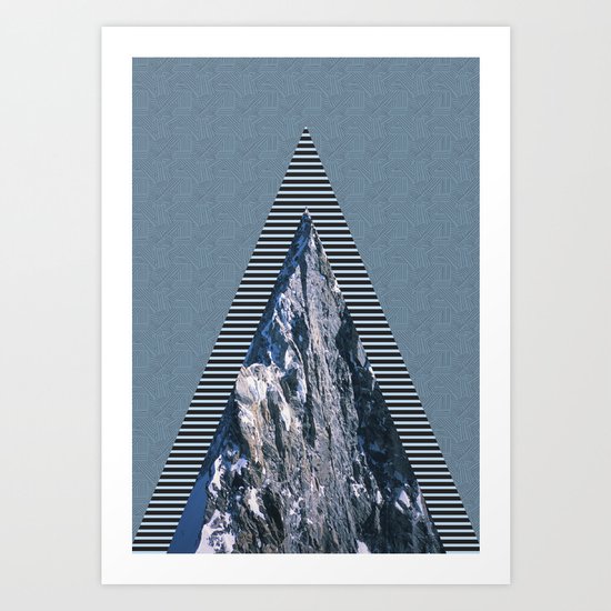 peaks Art Print