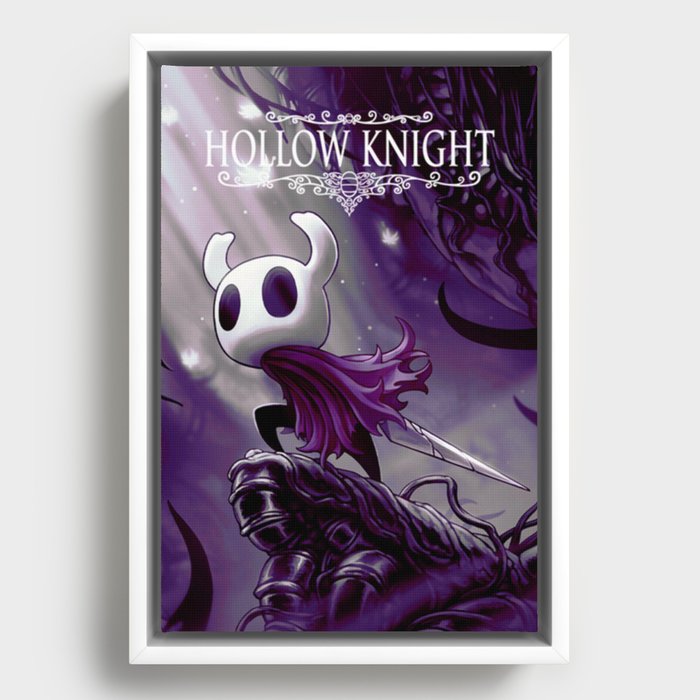 Hollow Knight Framed Canvas