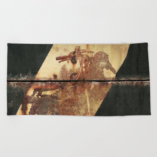 Ghost Speed Beach Towel