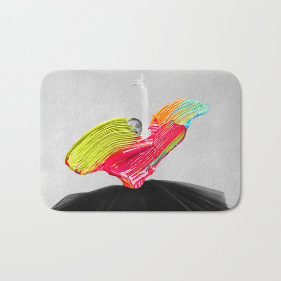 Stroked Bath Mat