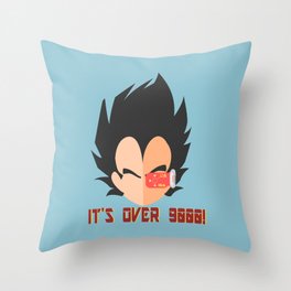 IT'S OVER 9000! Throw Pillow