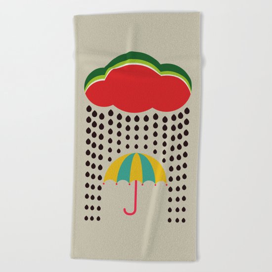 Refreshing watermelon Beach Towel