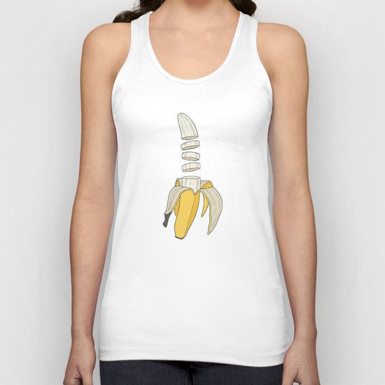 Banana Split Wordless Unisex Tank Top