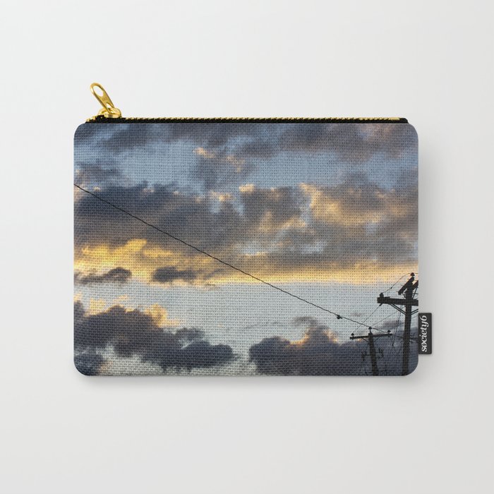 Powering The Clouds Carry-All Pouch