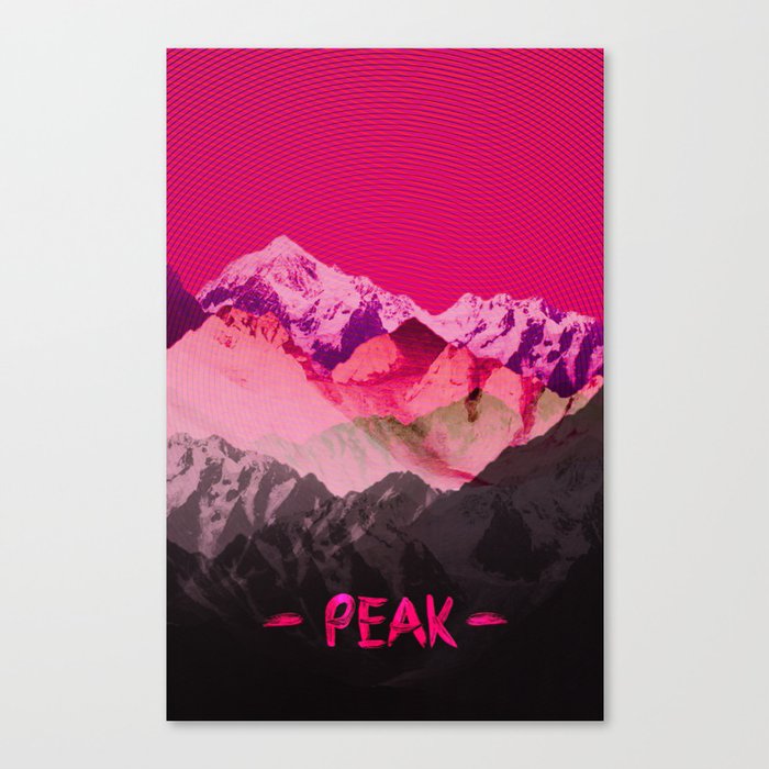 PEAK Canvas Print