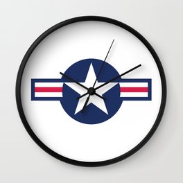 US Air force insignia Wall Clock