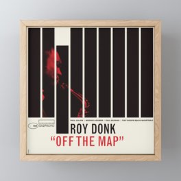 Roy Donk - "Off The Map" Framed Mini Art Print