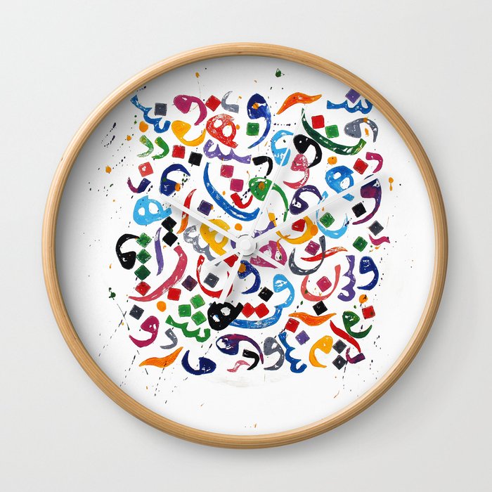 Persian Calligraphy Wall Clock By Rashinart Society6 Most relevant best selling latest uploads. persian calligraphy wall clock by rashinart