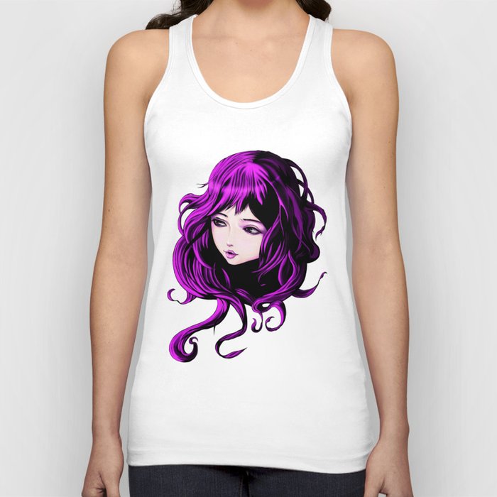 Curly Girl - Colored Tank Top