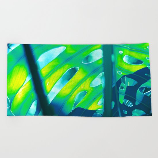 Tropical Exuberance III Beach Towel